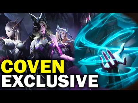 LEAKED Coven Exclusive Skins - League / Wild Rift / LoR