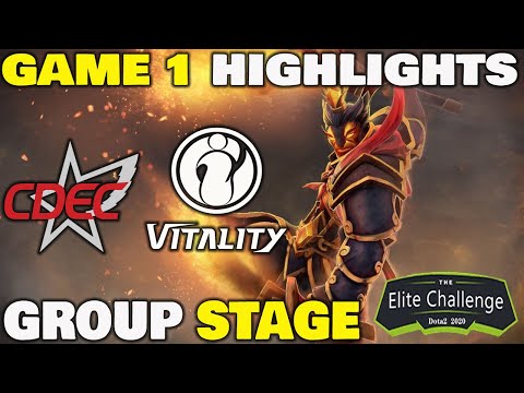 CDEC VS IG.VITALITY GAME 1 Highlights Obao Elite Challenge Group Stage