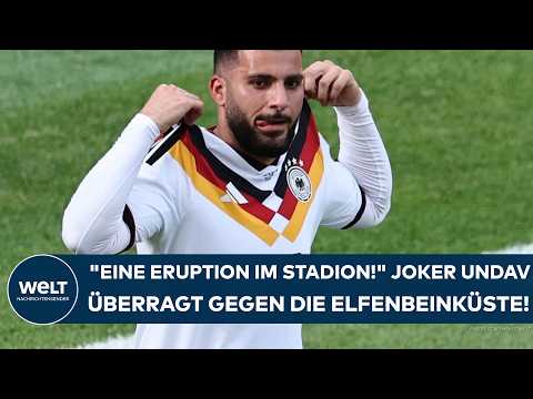 Video Thumbnail: WM 2026: "Eine Eruption im Stadion!" Joker Undav überragt beim DFB-Sieg gegen die Elfenbeinküste!
