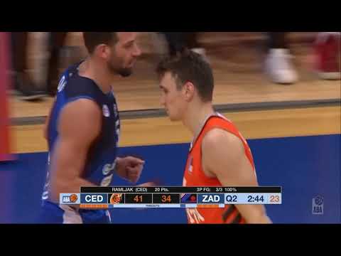 ABA Liga 2018/19 highlights, Round 13: Cedevita - Zadar (29.12.2018)