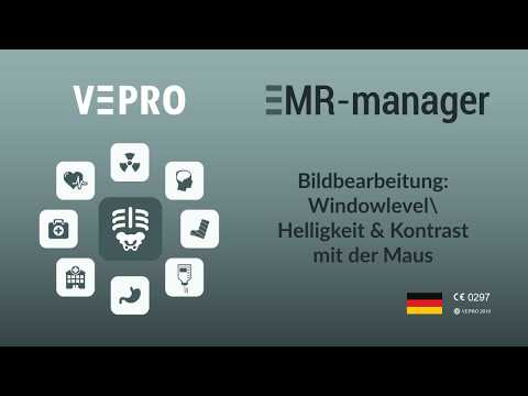 25 Bildbearbeitung Windowlevel Helligkeit und Kontrast mit der Maus