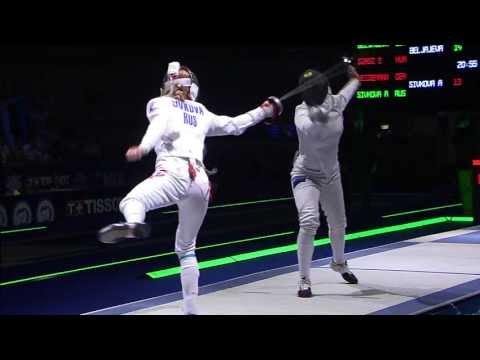 HIGHLIGHTS Fencing World Championships 2013 - Budapest - 8 August 2013
