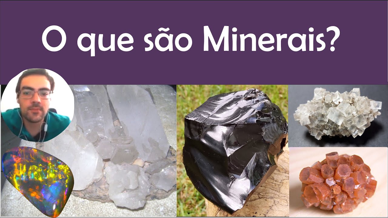 O que são Minerais? Conceitos de mineral e definições básicas
