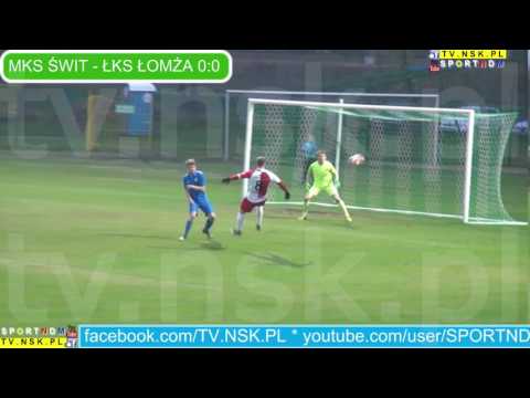 tv.nsk.pl 2017-04-07 MKS Świt Nowy Dwór Maz. - ŁKS 1926 Łomża 0:0 akcja 2 Łomża