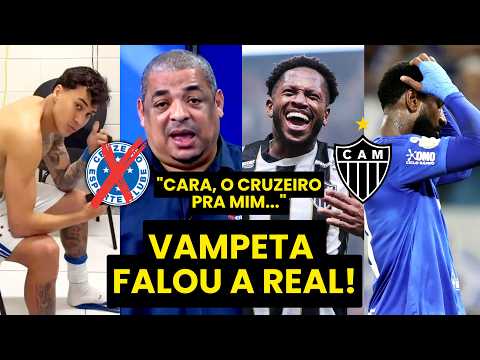 “PERDEU? VAI OUVIR! Cara, o CRUZEIRO TÁ FORA DE TUDO, e o ATLÉTICO-MG agora…” | VAMPETA