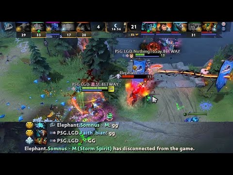 Shortest Game of TI10 (so far) - PSG.LGD Stomped Elephant!