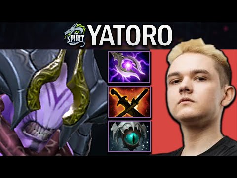Faceless Void Dota 2 Gameplay Yatoro with Mjolnir - SNY