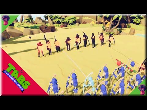 Ranged Squad 3(2/2) 9 Ranged Units vs Every Faction - TABS Spooky Faction Update🎃