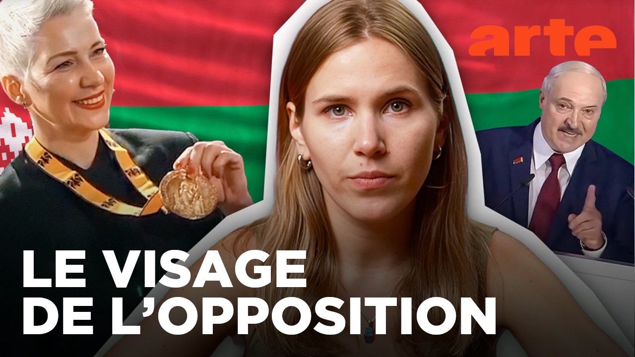 L'opposante biélorusse Maria Kolesnikova | Masha on Russia | ARTE