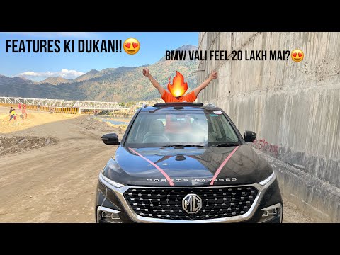 MG HECTOR SHARP CVT REVIEW|| FEATURE LOADED CAR😍🔥|| bmw vali feel 20 lakh m?😍 #mg#mghector#car