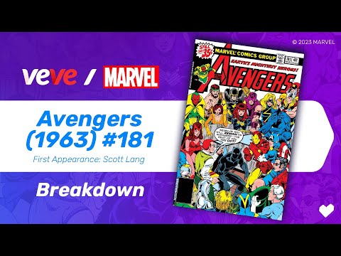 Avengers (1963) #181 - First Appearance of Scott Lang | VeVe Comic Breakdown