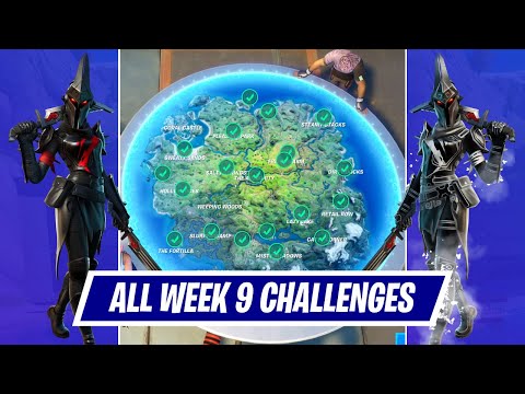All Week 9 Challenges Guide in Fortnite Chapter 2 Season 3