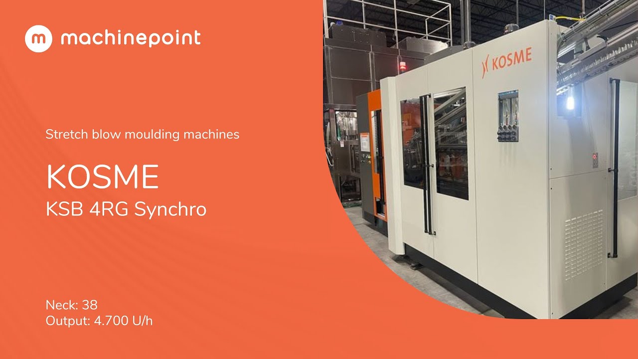 KOSME KSB 4RG Synchro Stretch blow moulding machines | KOSME Machines