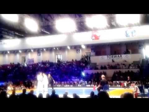 Mistrzostwa Europy Shinkyokushin 2015 Warszawa -Mazur Maciej (aka) vs. Dimitrov Valeri (shiro)