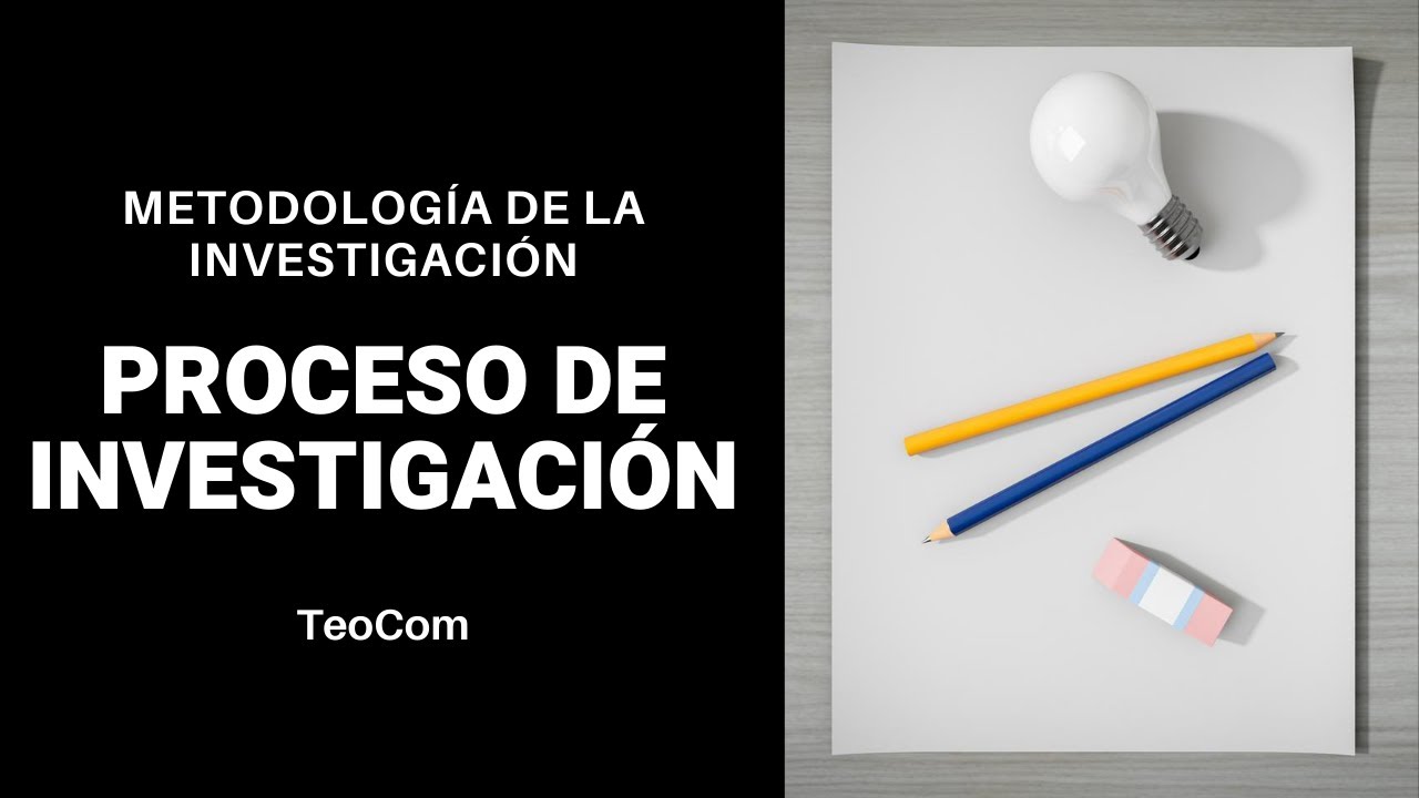 El PROCESO de INVESTIGACIÓN I Metodología de la INVESTIGACIÓN
