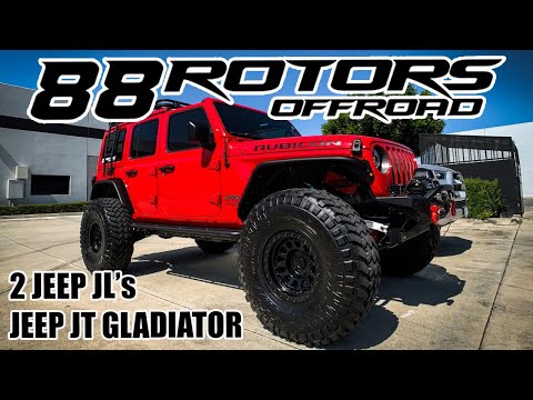 2020 JEEP WRANGLER JL RUBICON, WILLYS EDITION, & JT GLADIATOR ON 37'S