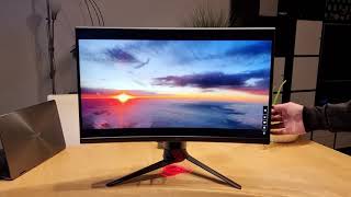 ASUS ROG STRIX XG27W (27 Zoll) Curved Gaming Monitor - Unboxing & Vorstellung Teil 2/2