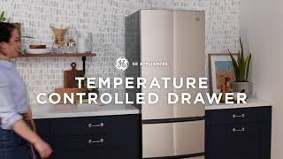 GE 11.9 Cu. Ft. Bottom-Freezer Refrigerator Stainless Steel GLE12HSPSS Picture