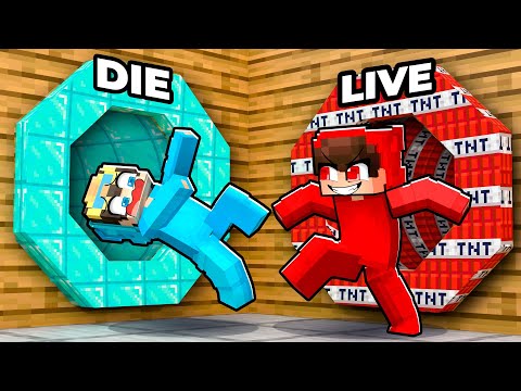 Will Cash CHOOSE The WRONG SLIDE in Minecraft?