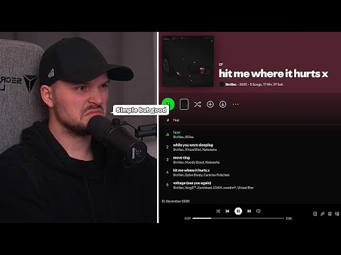 Mo Falk reacts to Skrillex new "hit me where it hurts x" EP