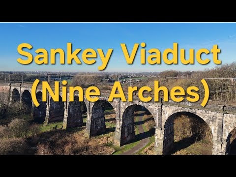 Sankey RAILWAY Viaduct (Nine Arches)