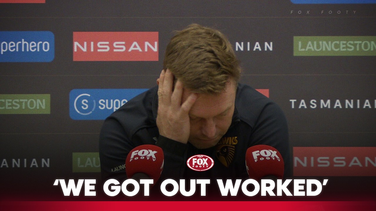 'We Got Outworked': Mitchell Concedes Hawthorn Out-Hunted by Demons