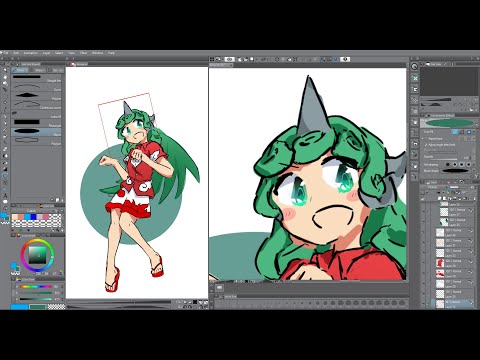 Touhou 1draw and sketching