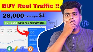 Get Cheap Website Traffic🔥AdSense Arbitrage | Make Money Online with Paid Traffic | Best Ad Network