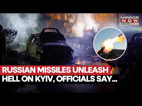 Russia Vs Ukraine: Kyiv Comes Under 'Massive' Attack By Russian Missiles | Watch