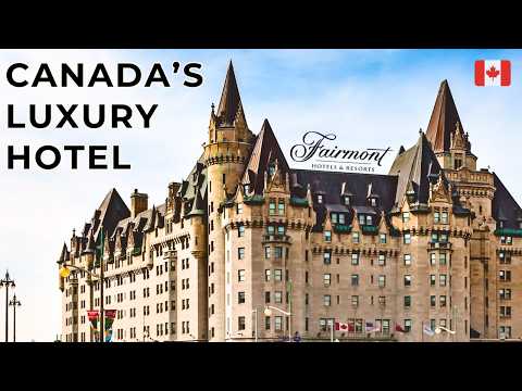 Staying in OTTAWA'S Castle | Full Hotel Tour of FAIRMONT Château Laurier | Is it worth it?