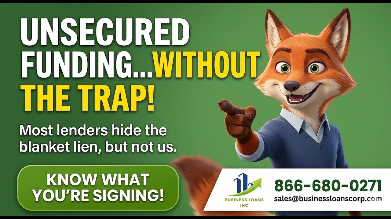 Did you actually get an unsecured loan, or did your lender sneak a blanket lien into the fine print?