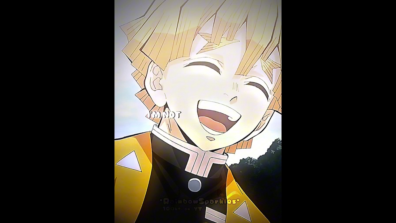 I’m not cute anymore~ 💛 || Zenistu Edit || Demon Slayer || #demonslayer #shorts #trending