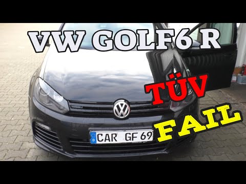 Golf 6 R - TÜV Fail