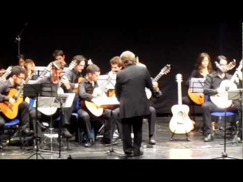 Orchestra di Chitarre De Falla @ ShowVille Bari: Medley Brasiliano di AZEVEDO (Direttore P.Scarola)
