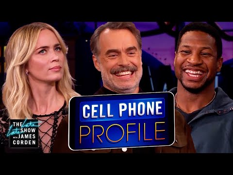 "Whose Cell Phone Is It?" w/ Emily Blunt, Jonathan Majors & Murray Bartlett