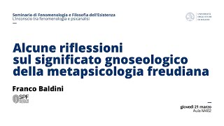 Alcune riflessioni sul significato gnoseologico della metapsicologia freudiana