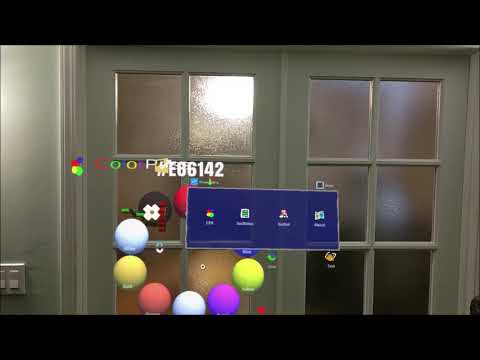 Hololens2 rotating crank menu demo