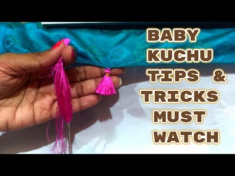 Baby kuchu tips and tricks I saree tassels making easily  I Ladies Club