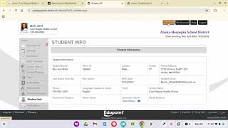 Student Tutorial Hall Pass from StudentVue