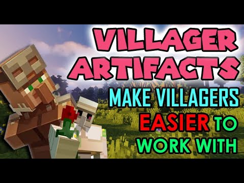 Villager Artifacts! - Full Mod Overview | Minecraft Java 1.19
