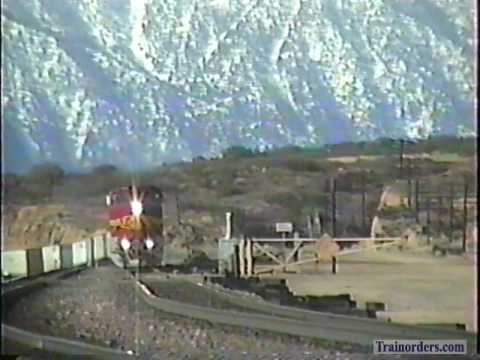 Classic Railroad Series 208 - Santa Fe on Cajon Pass February 18, 1992