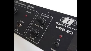 Video thumbnail for Demo Dynacord VRS23 - endless repeats: Baritone bass, Fender Rhodes, Guitar by mission control