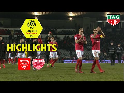 Nîmes Olympique - Dijon FCO ( 2-0 ) - Highlights - (NIMES - DFCO) / 2018-19