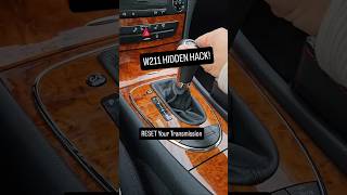 SECRET Mercedes W211 Transmission Reset! 🚀 #shorts
