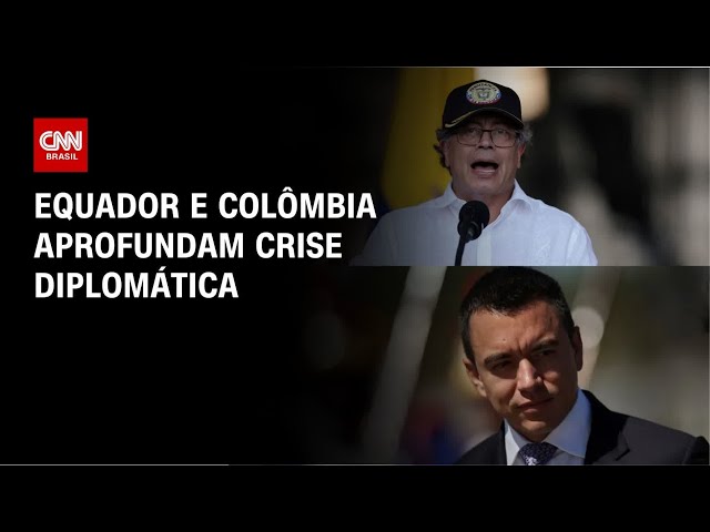 Colômbia convoca embaixadora após tarifas aplicadas pelo Equador | BASTIDORES CNN