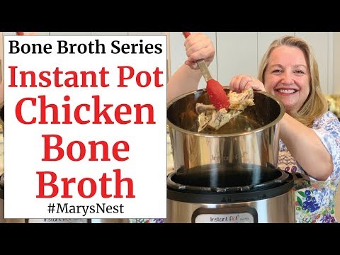 Instant Pot Chicken Bone Broth That Gels Every Time