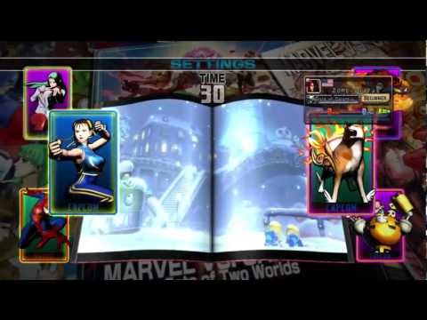 Ultimate Marvel vs Capcom 3 (PS3) -- Non-Ranked Matches 72: Dissidia 012 Final Fantasy Edition