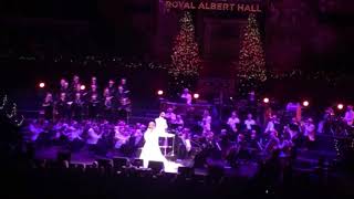 Katherine Jenkins sings I Wish You Christmas at the Royal Albert Hall in London