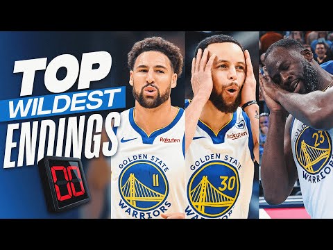 The Warriors WILDEST Endings of the 2023-24 NBA Season
