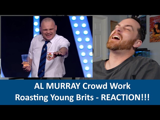 American Reacts AL MURRAY Crowd Work - The British Public Are Ruining Great Britain! REACTION SDDEFAULT Thumbnail